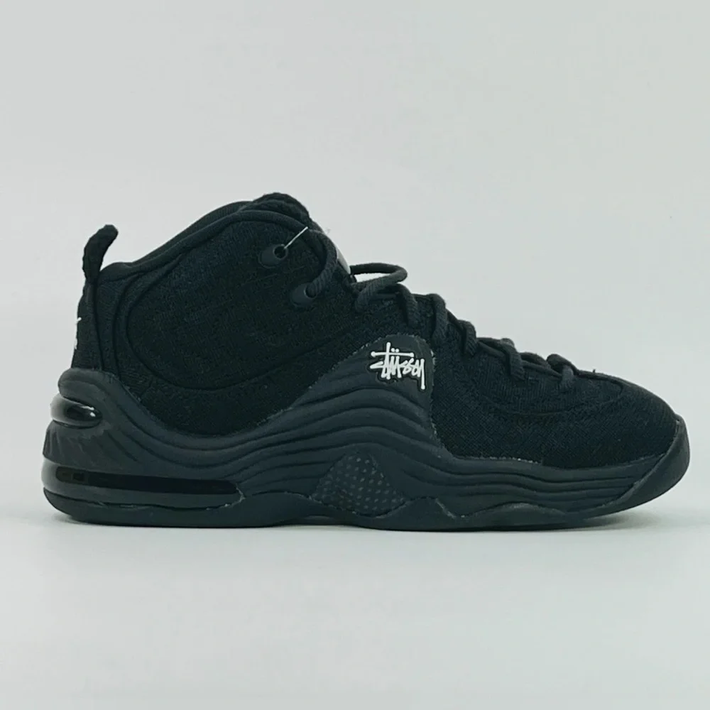 Nike x Stussy Air Penny II SP DQ5674-001  basketball shoes black sneakers NEW